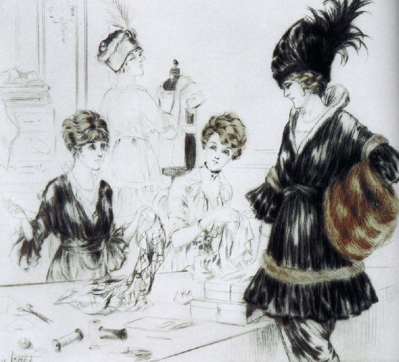 Louis Lcart Tailoring oil painting image